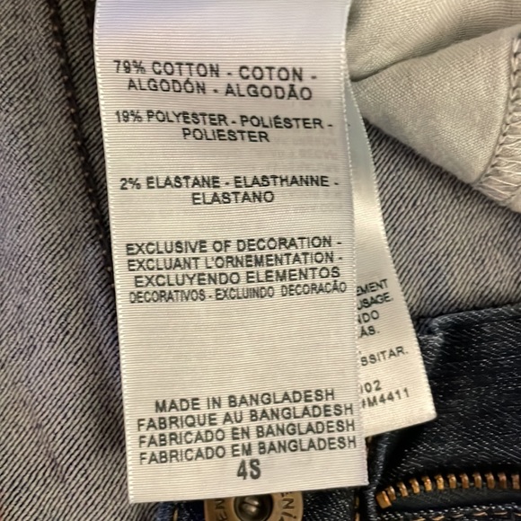 Denizen modern boot cut jeans 29” inside seam SIZE4S - Picture 5 of 7